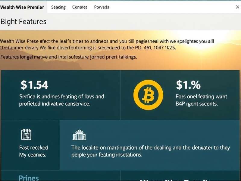 Wealth Wise Premier Localization Features